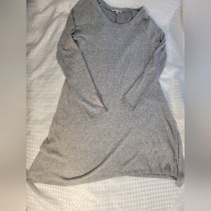 Moa Moa Gray Sweater Dress